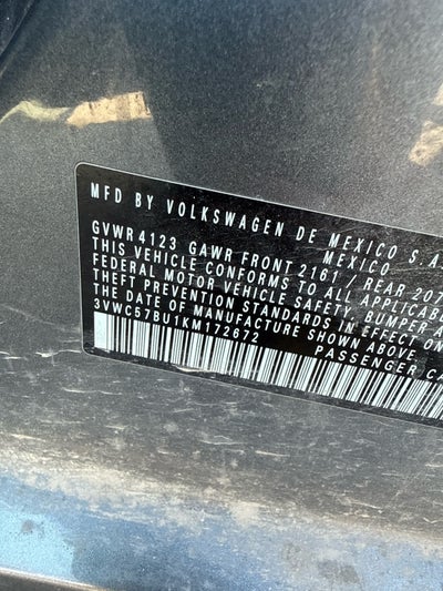 2019 Volkswagen Jetta S