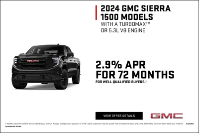 2.9% APR For 72 MOS