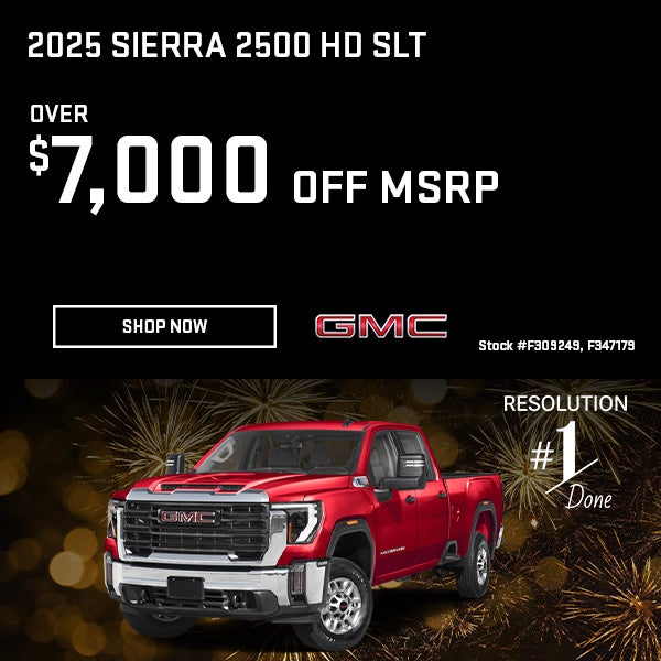 2025 Sierra 2500 HD SLT